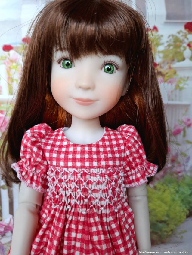 Платье с буфами — Одежда для кукол (фото 3)