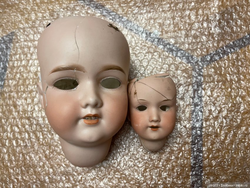 Маленькая немецкая антикварная голова Armand Marseille 390n (фото 2)