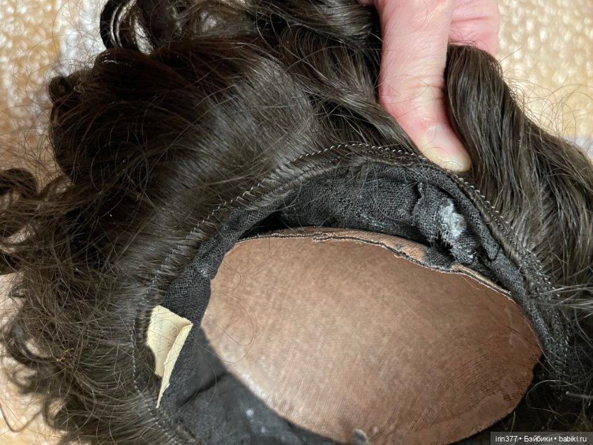 Парик винтажный — Другое для антикварных кукол (фото 8)