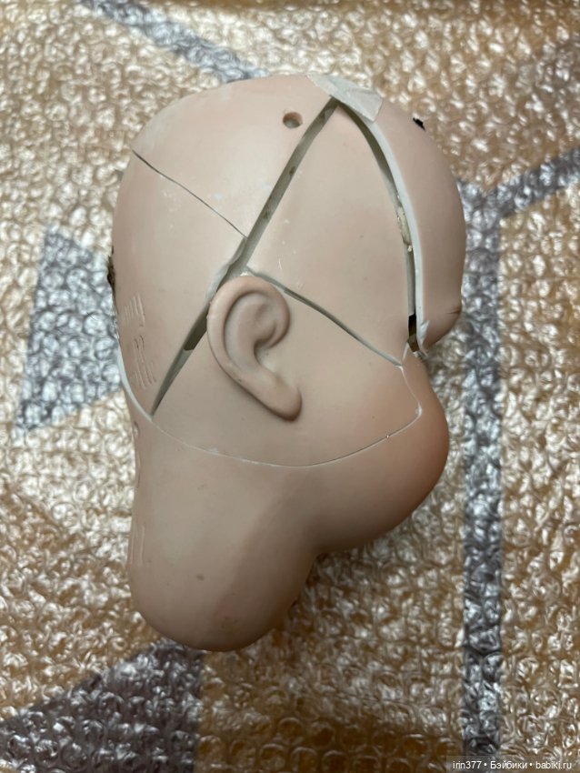 Маленькая немецкая антикварная голова Armand Marseille 390n (фото 7)