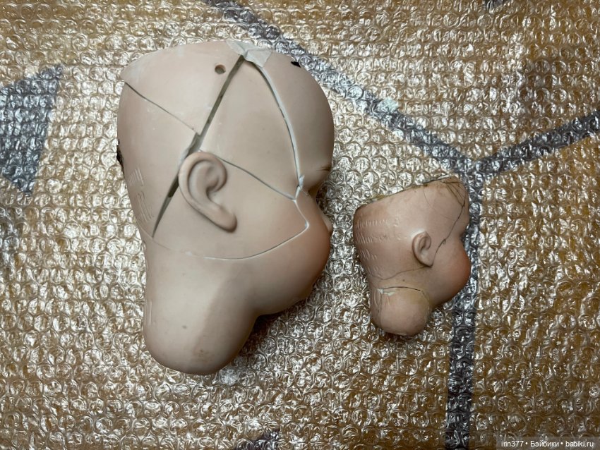 Маленькая немецкая антикварная голова Armand Marseille 390n (фото 3)