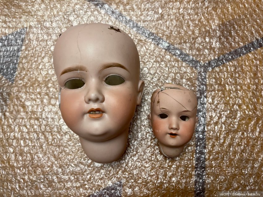 Маленькая немецкая антикварная голова Armand Marseille 390n