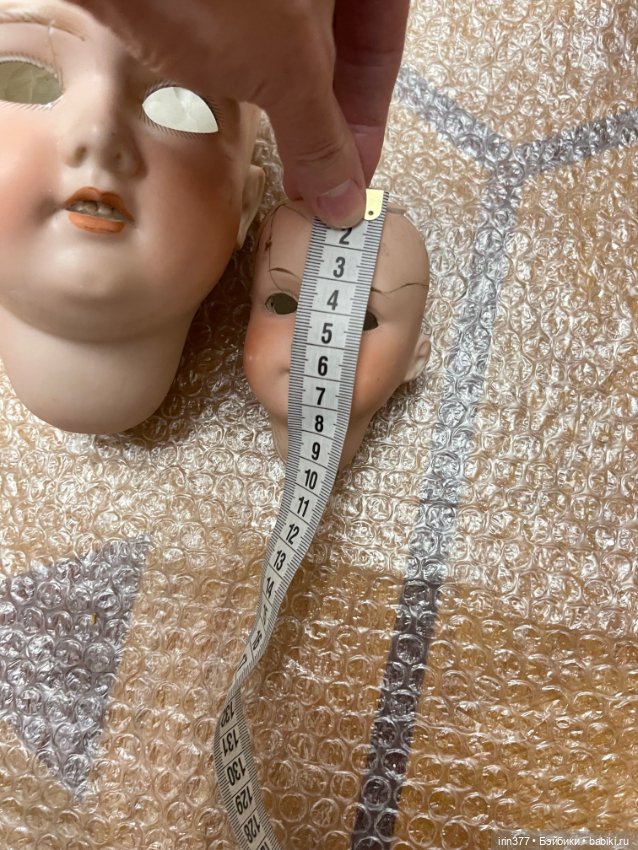 Маленькая немецкая антикварная голова Armand Marseille 390n