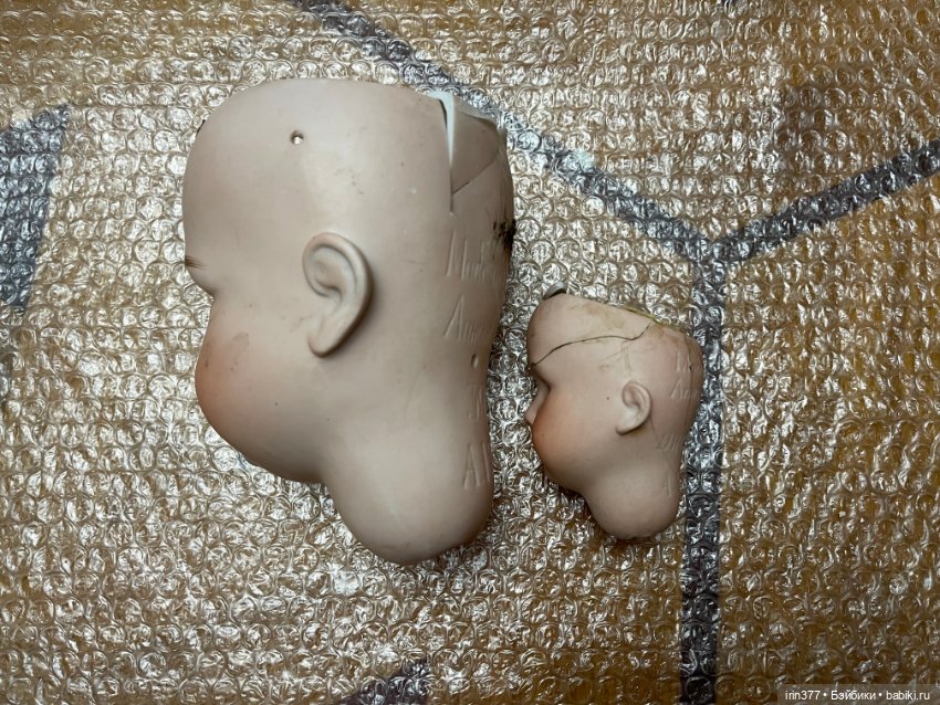 Маленькая немецкая антикварная голова Armand Marseille 390n (фото 4)