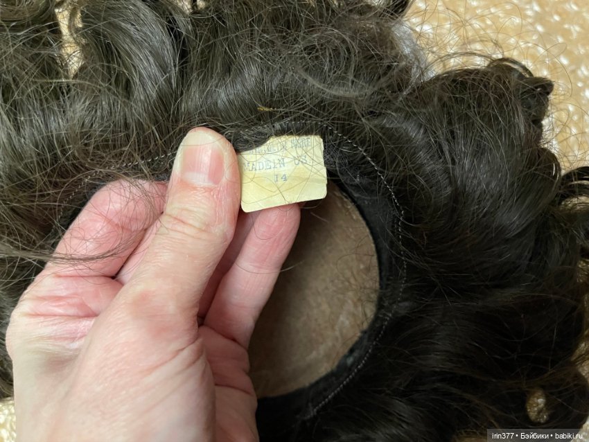 Парик винтажный — Другое для антикварных кукол (фото 5)