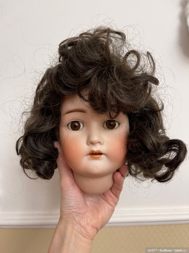 Парик винтажный — Другое для антикварных кукол