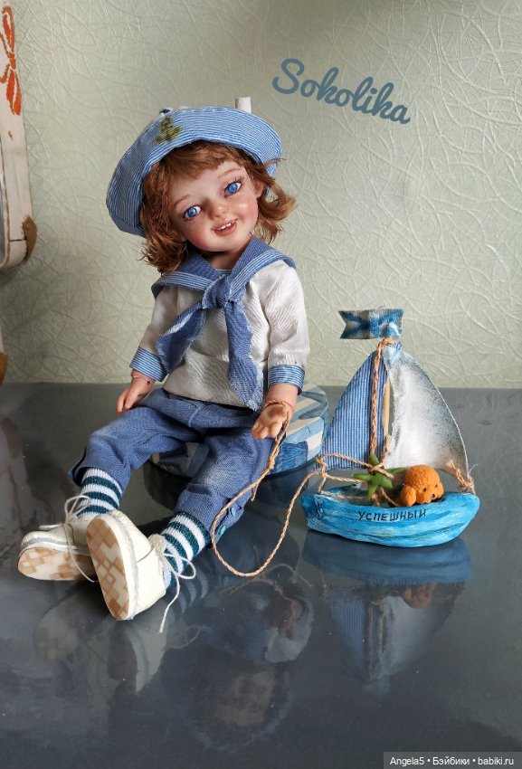 Морячок — Авторские куклы (фото 6)