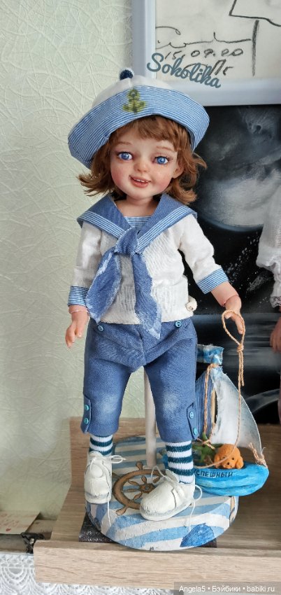 Морячок — Авторские куклы (фото 5)