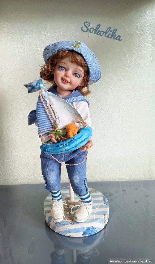 Морячок — Авторские куклы (фото 7)