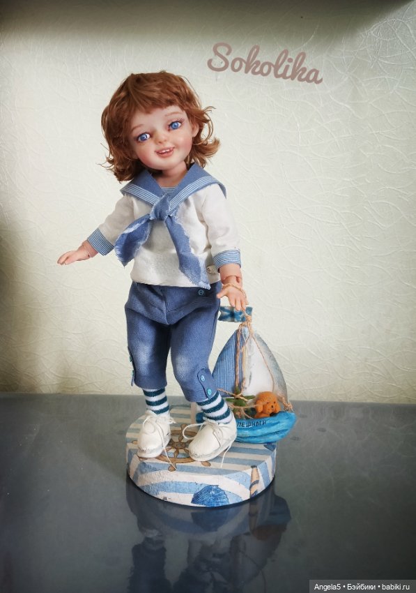 Морячок — Авторские куклы (фото 2)