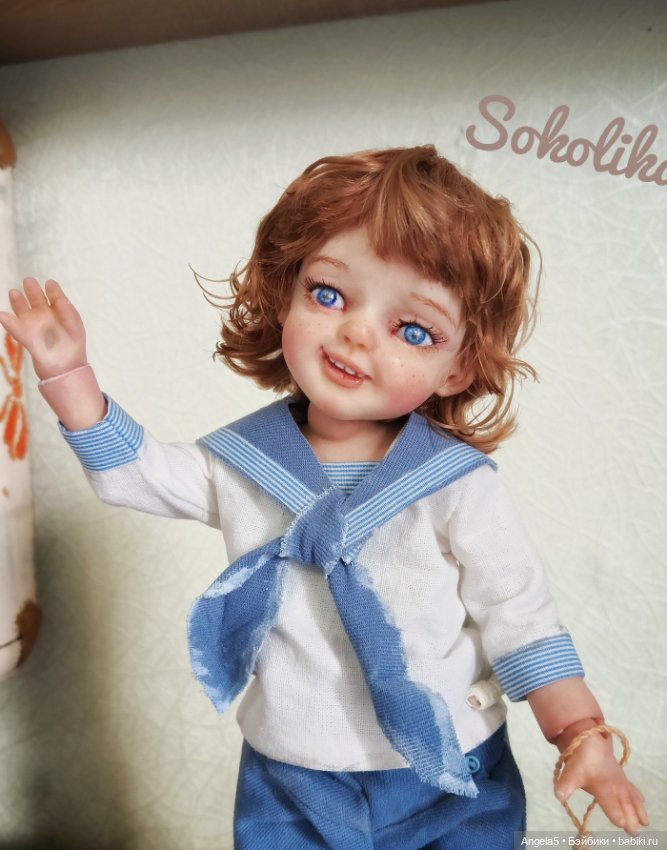 Морячок — Авторские куклы (фото 4)