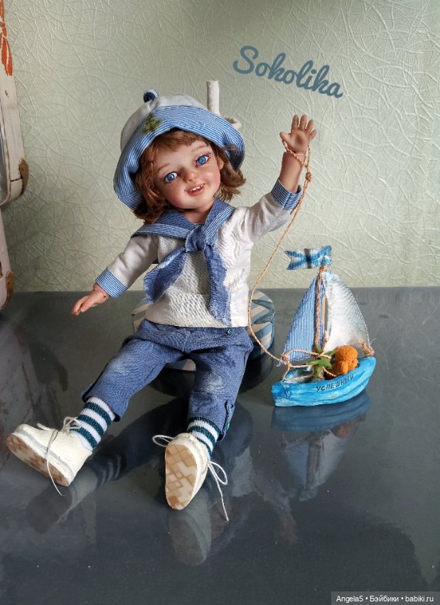 Морячок — Авторские куклы