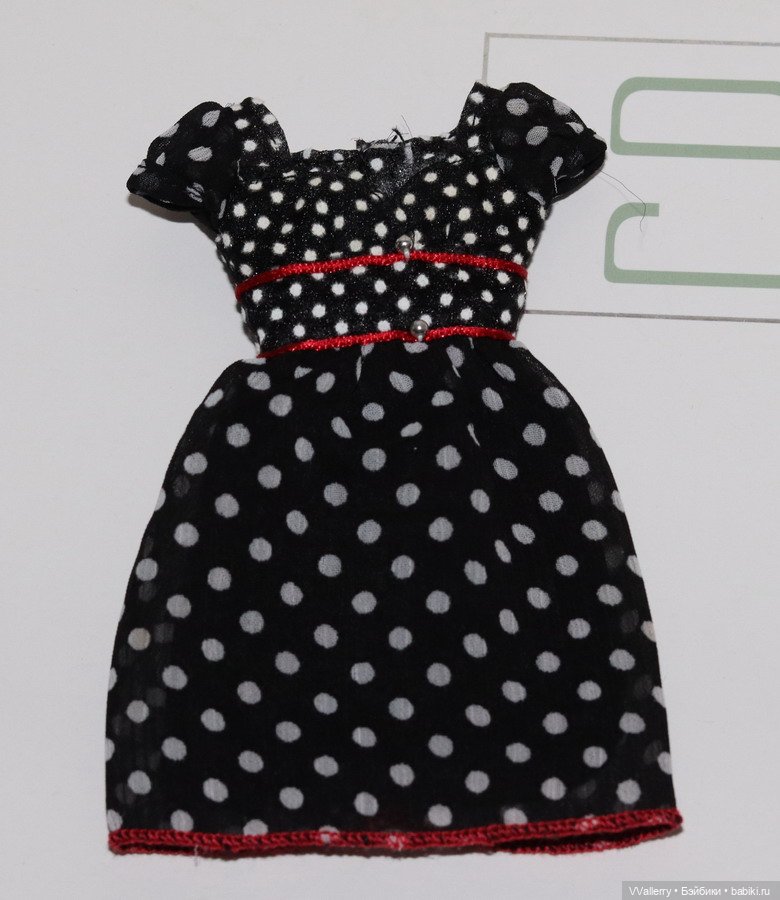 Платье на формат скиппер — Одежда для кукол