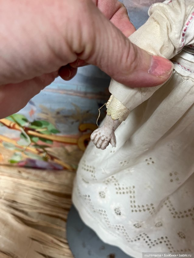 Антикварная кукла Ernst Heubach рост 42 см