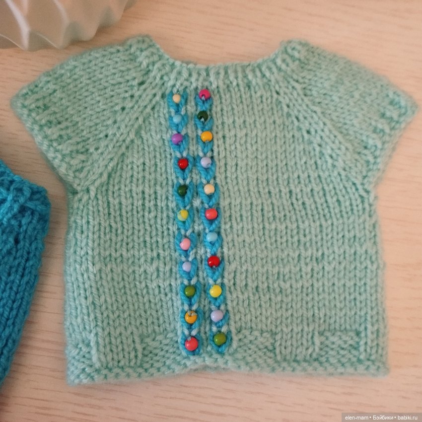 Вязаные комплекты для кукол Gotz, Vestida de Azul, Mariquita Perez (фото 2)