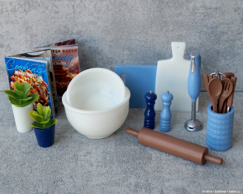 Набор для кухни №3 (масштаб 1:6)