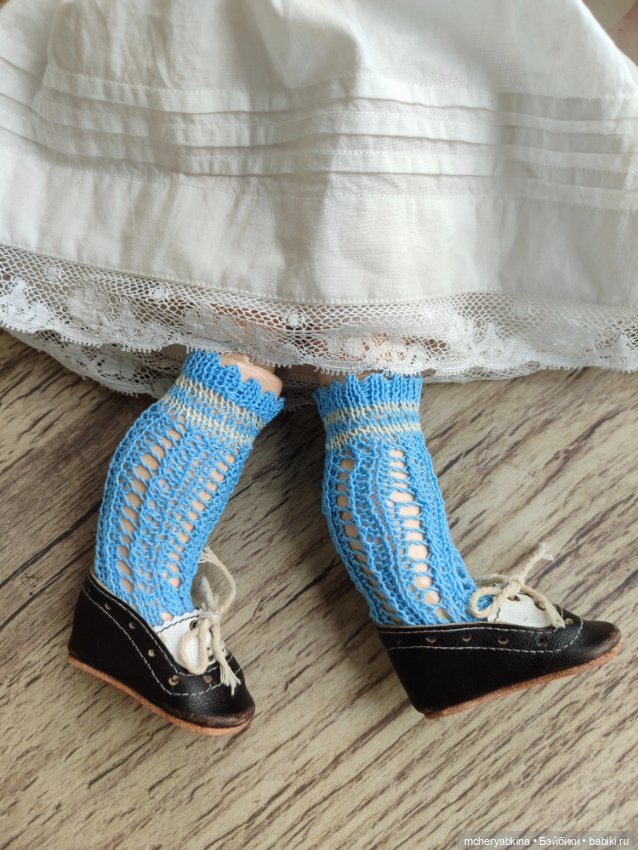 Туфли "Оксфорд" для антик.кукол. Скидка (фото 6)