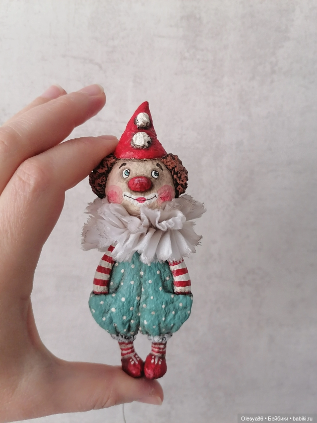 Мастер Класс Клоуны из Папье-маше (фото 6)