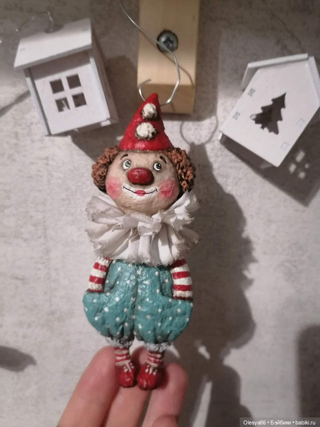 Мастер Класс Клоуны из Папье-маше (фото 3)