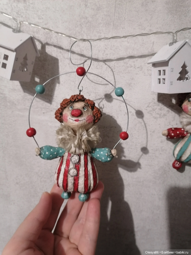 Мастер Класс Клоуны из Папье-маше (фото 4)