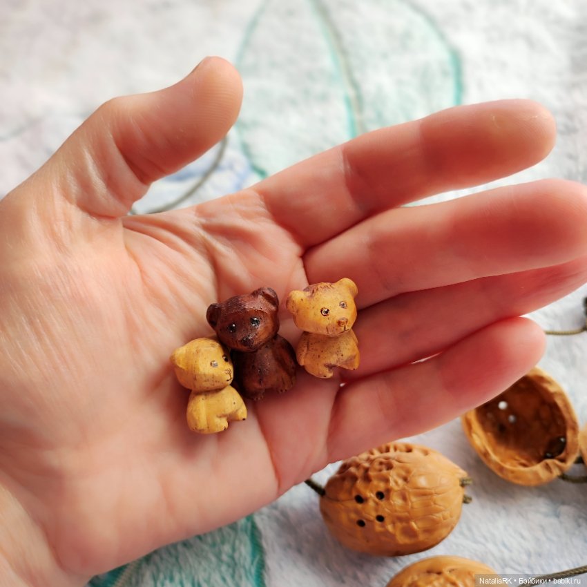 Жители грецких орешков — Авторские игрушки (фото 3)