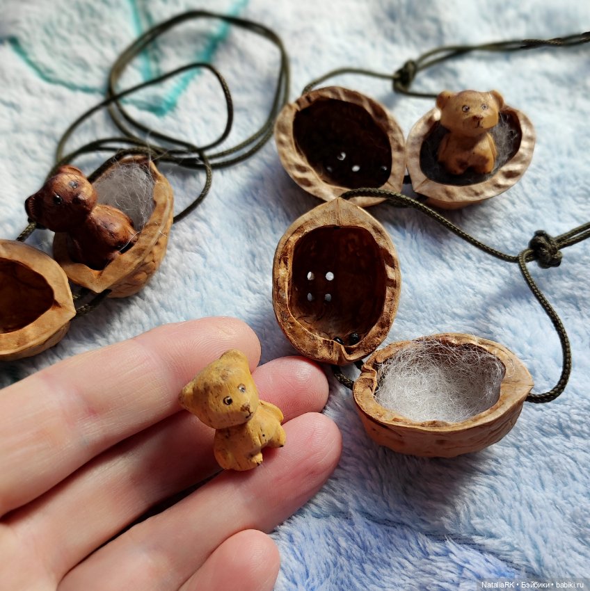 Жители грецких орешков — Авторские игрушки (фото 2)