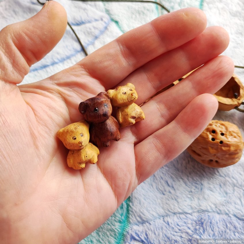 Жители грецких орешков — Авторские игрушки (фото 5)