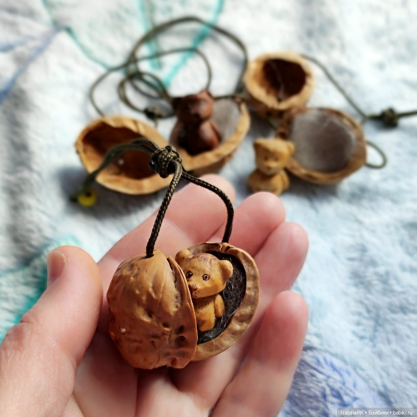 Жители грецких орешков — Авторские игрушки (фото 4)