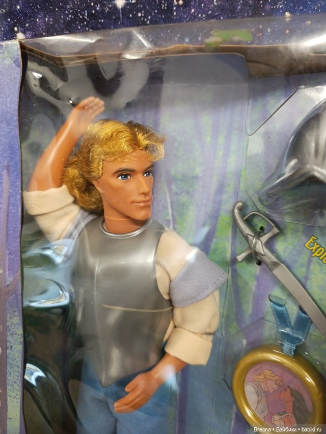 Джон Смит из Покахонтас винтажный кен (фото 5)