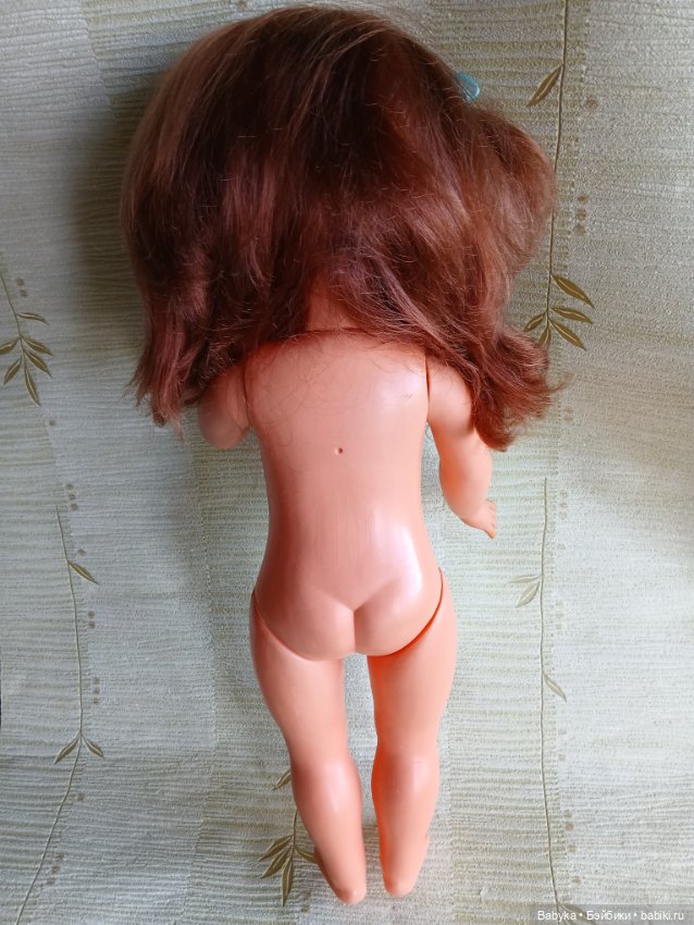 Кукла ГДР редкая без челки 48 см (фото 5)