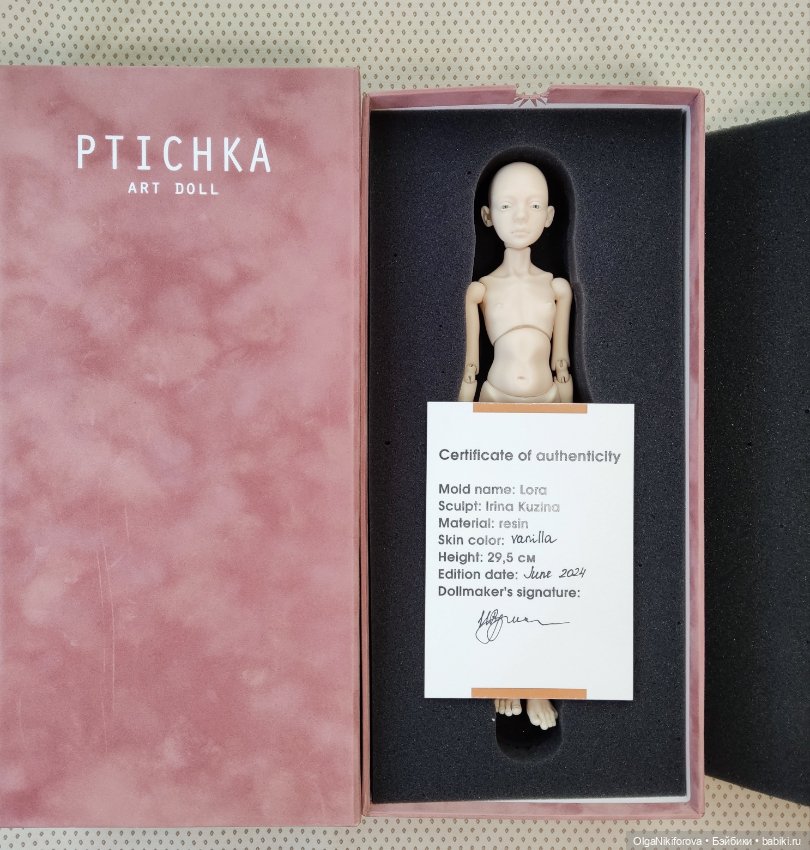 Птичка Лора — Авторские куклы BJD