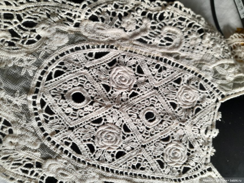 Жабо? или кружевная антикварная накладка (фото 3)