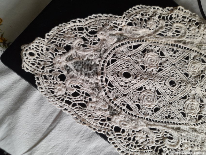 Жабо? или кружевная антикварная накладка (фото 5)