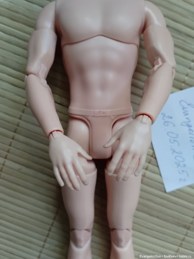 Шарнирное тело Тейт BMR — Части шарнирных кукол (не BJD) (фото 4)