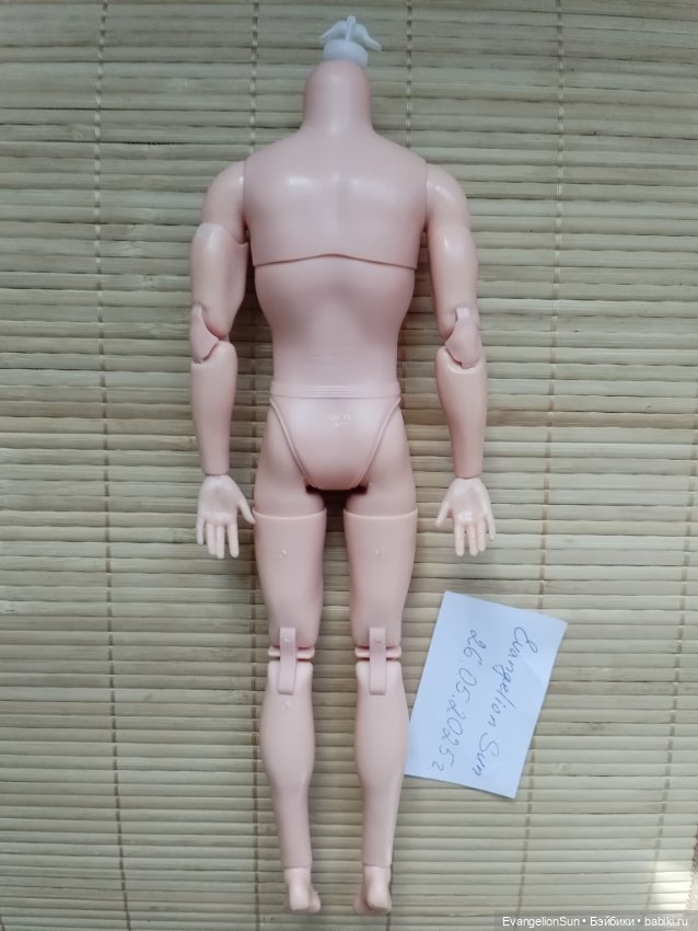 Шарнирное тело Тейт BMR — Части шарнирных кукол (не BJD) (фото 3)