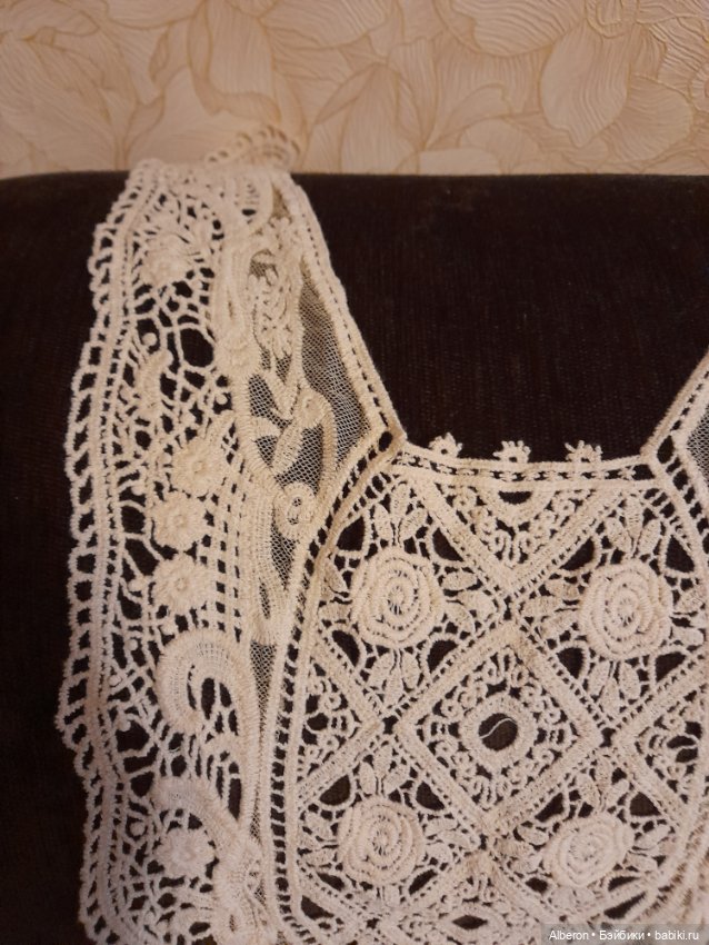 Жабо? или кружевная антикварная накладка (фото 4)
