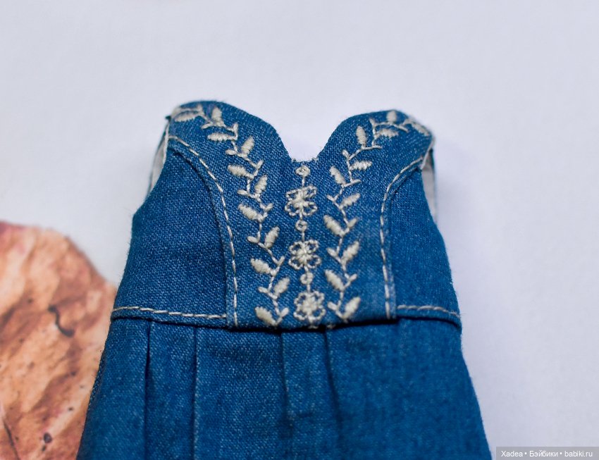 Джинсовое платье для Milim (фото 5)