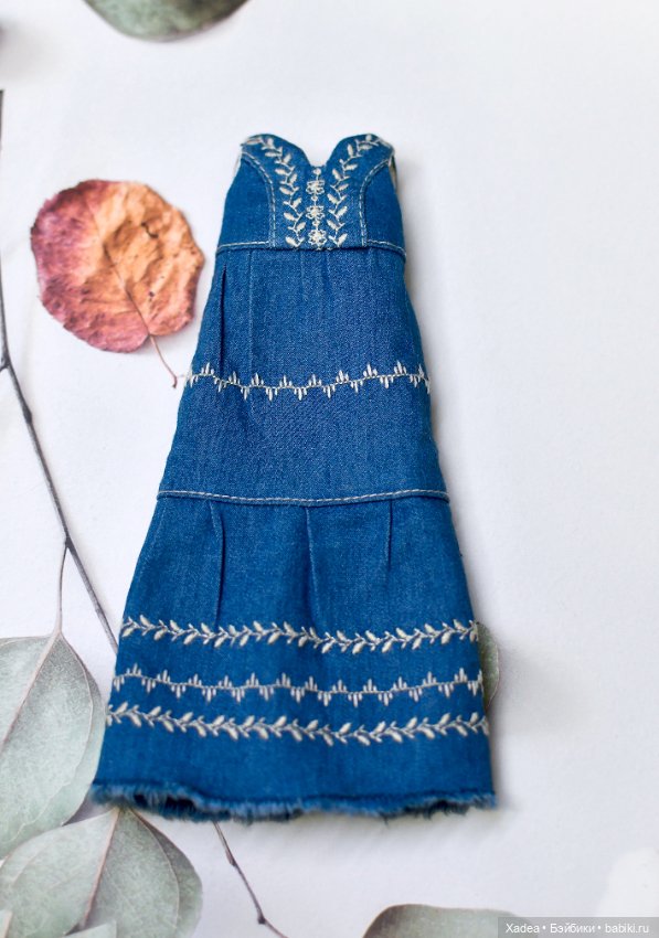 Джинсовое платье для Milim (фото 3)