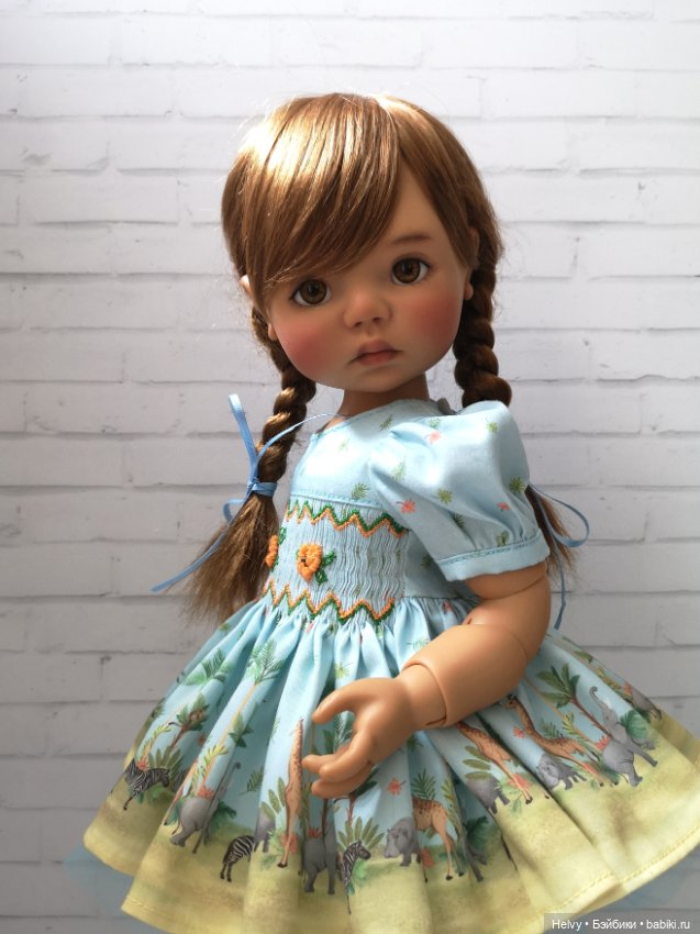 Платье с буфами для BB Meadowdolls (фото 3)