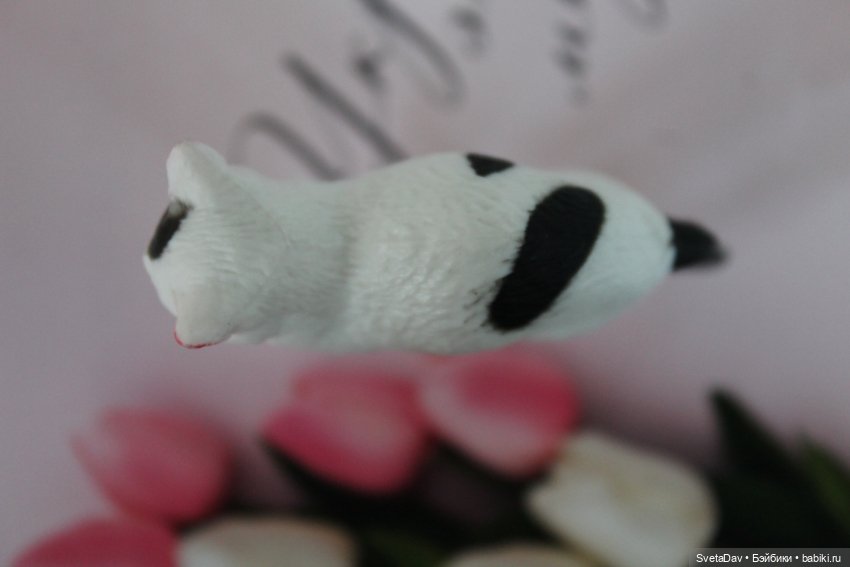 Журнал Барби мода 1994 года и статуэтки котики