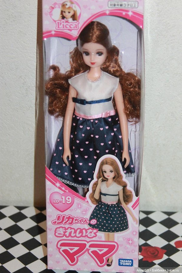 Мама Ликки (Орие Каяма) шестого поколения (TAKARA TOMY LD-19 Beautiful Mother)