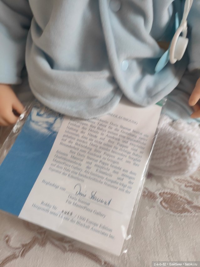 Малыш Doris Stannat — Коллекционные куклы (фото 5)