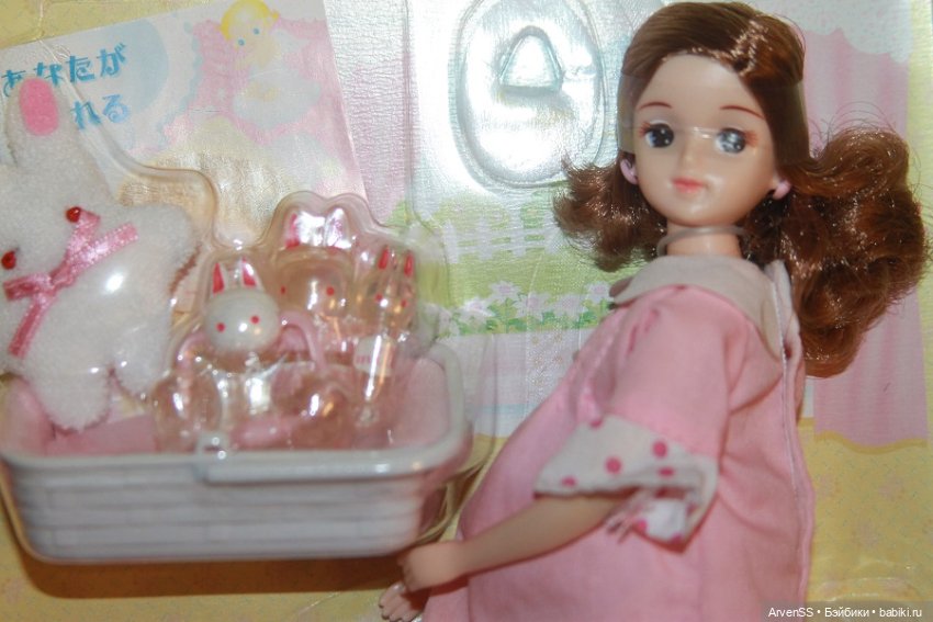 Винтажная Licca Hello baby (фото 4)