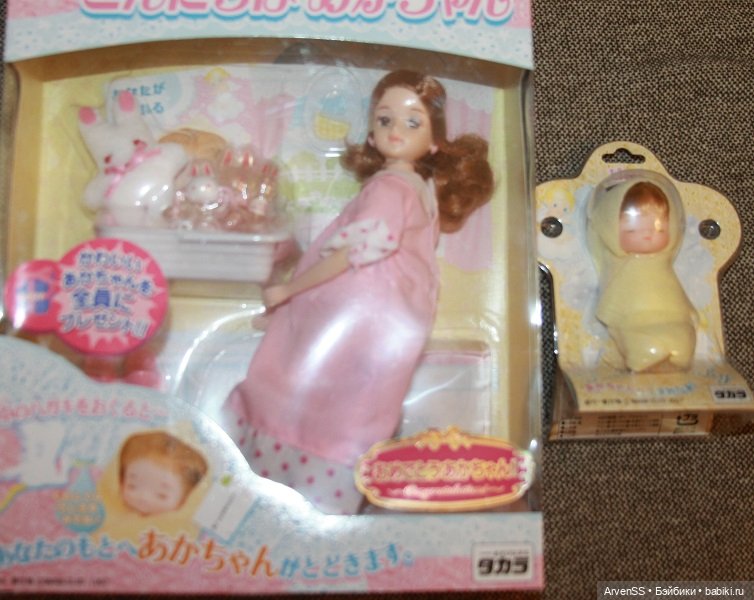 Винтажная Licca Hello baby (фото 7)
