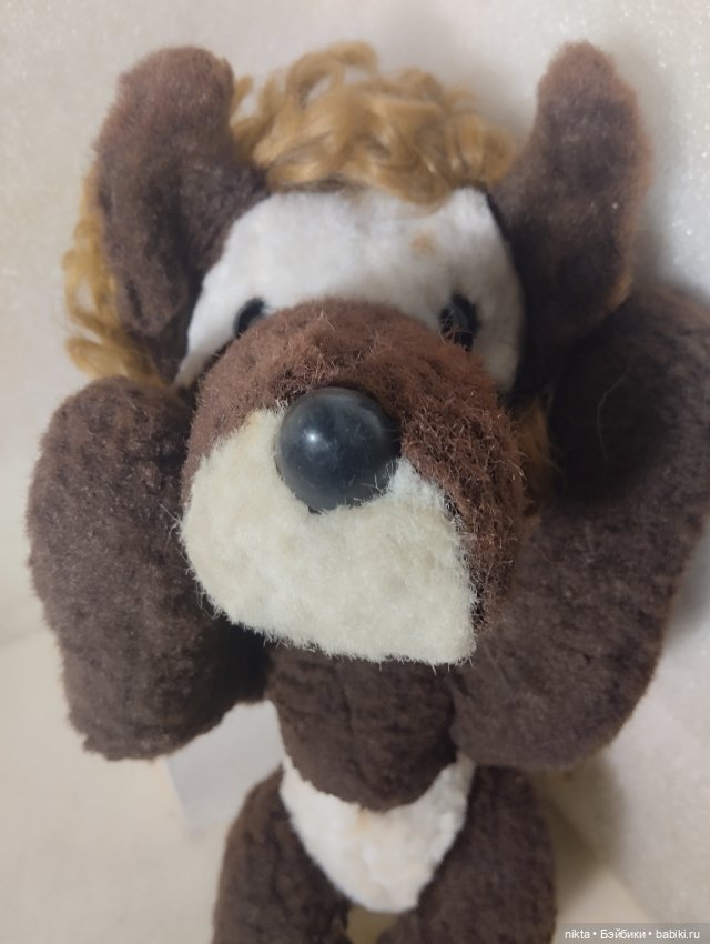 Редкая плюшевая игрушка СССР Собака? Волк (фото 7)