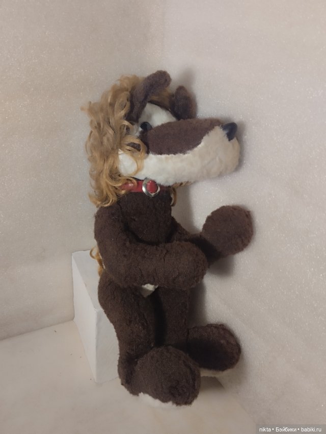 Редкая плюшевая игрушка СССР Собака? Волк (фото 3)