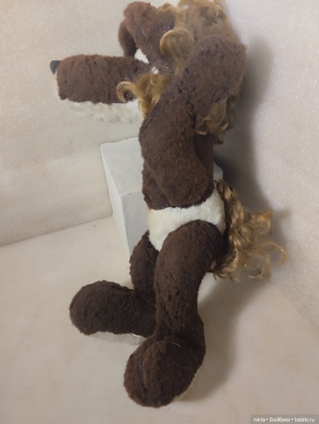 Редкая плюшевая игрушка СССР Собака? Волк (фото 6)