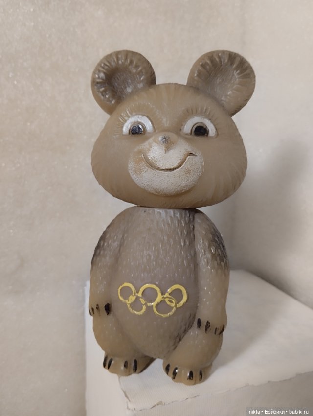 Мишка олимпийский СССР Две штуки лотом (фото 2)