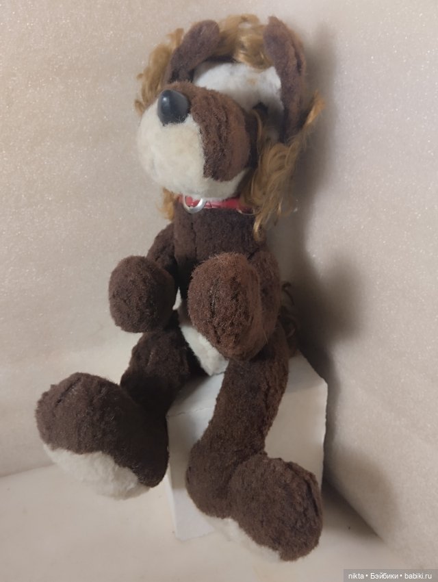 Редкая плюшевая игрушка СССР Собака? Волк