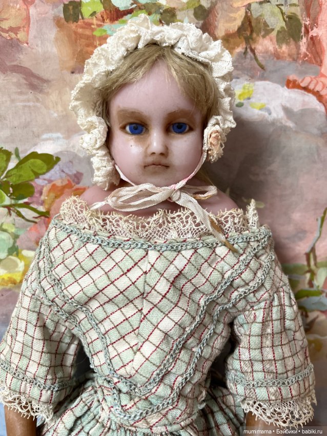 Английская восковая кукла Montanari рост 42 см